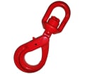Крюк самозакрывающийся с вертлюгом г/п 8,0