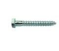 Шуруп сантехнический оцинкованный 10х 80 DIN 571