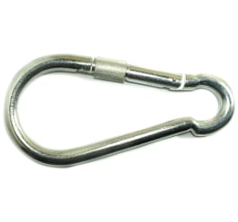 Карабин с фиксатором 15мм DIN 5299D