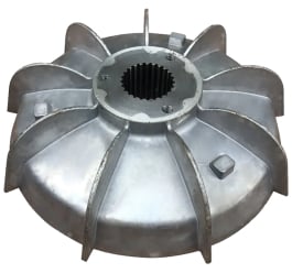 Вентилятор с тормозным кольцом для ZD1 41-4 (5тн) м/ш