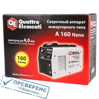   ,  QUATTRO ELEMENTI A 160 Nano (160 ,  60%,  4.0 , 3,85 , 165-270 )