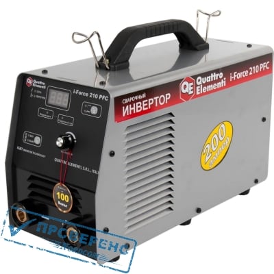   ,  QUATTRO ELEMENTI i-FORCE 210 PFC (200A,  100%,  5 , , TIG-Lift,   100 ) 