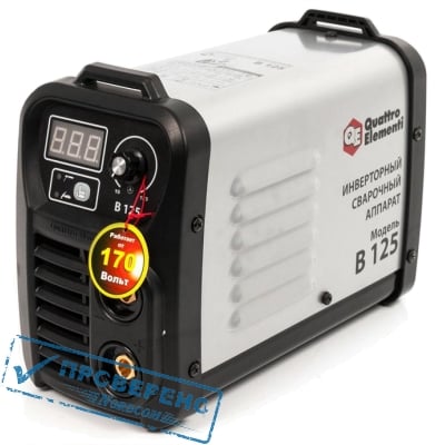   ,  QUATTRO ELEMENTI B 125 (125 ,  80%,  3.2 , 3.6 , , TIG-Lift,  170, )
