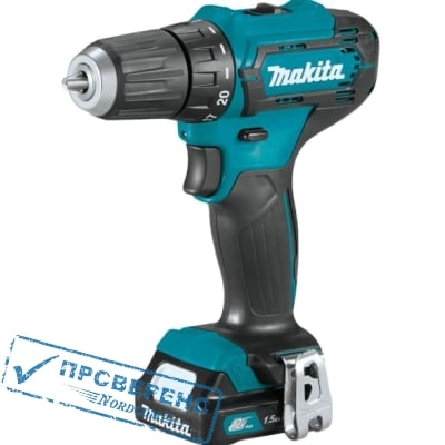   MAKITA, DF333DWYE, 12 , Li-lon, 1,5 *, 2 .