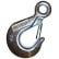 Крюк оцинкованный DIN 689 - 500кг